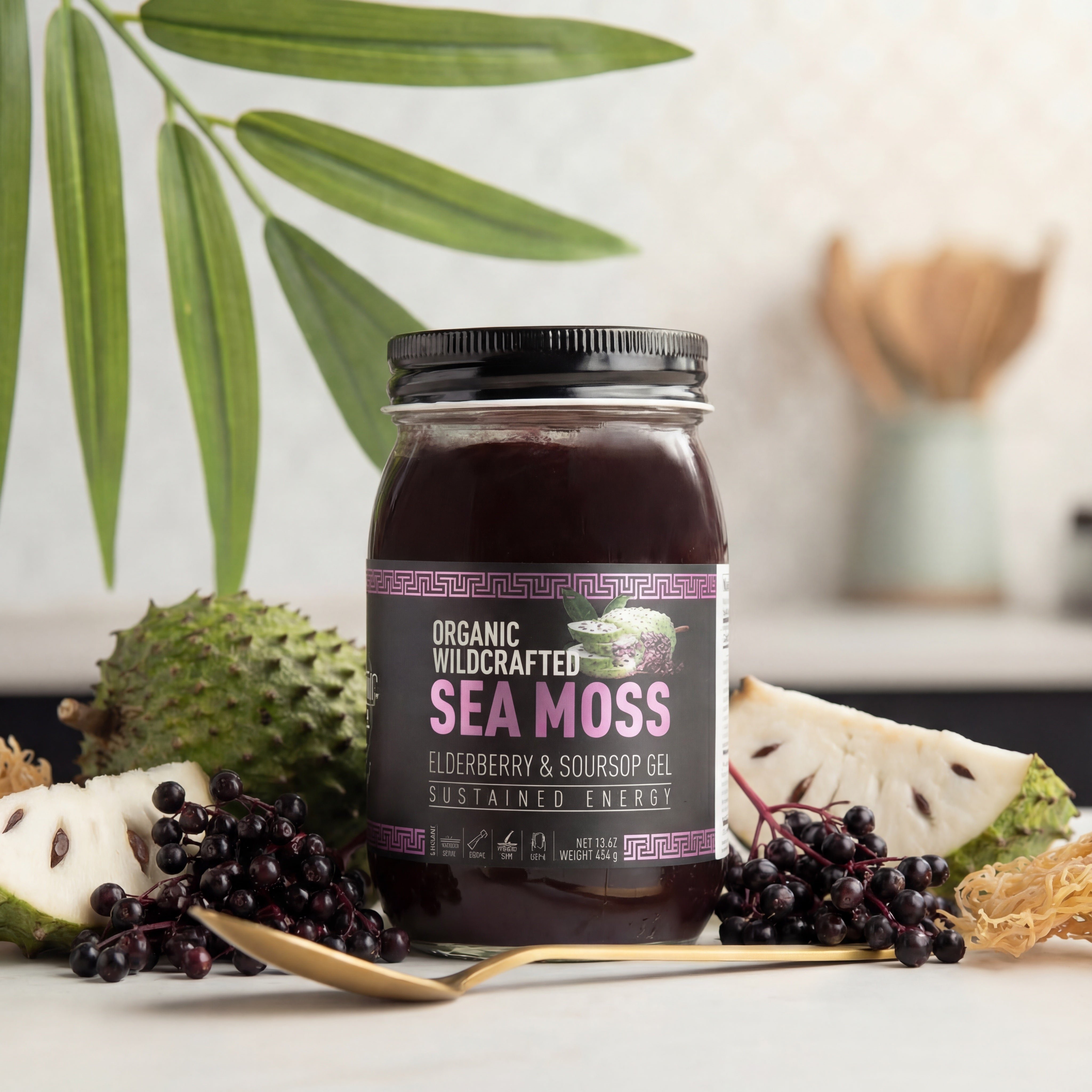 Elderberry & Soursop Sea Moss Gel