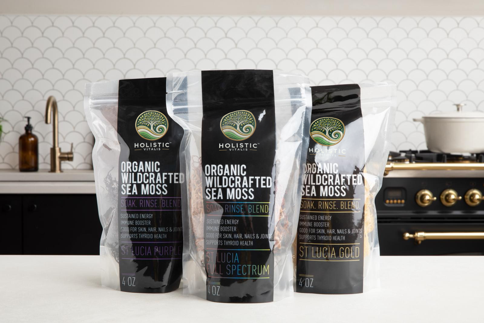 Raw Sea Moss 12 oz Bundle