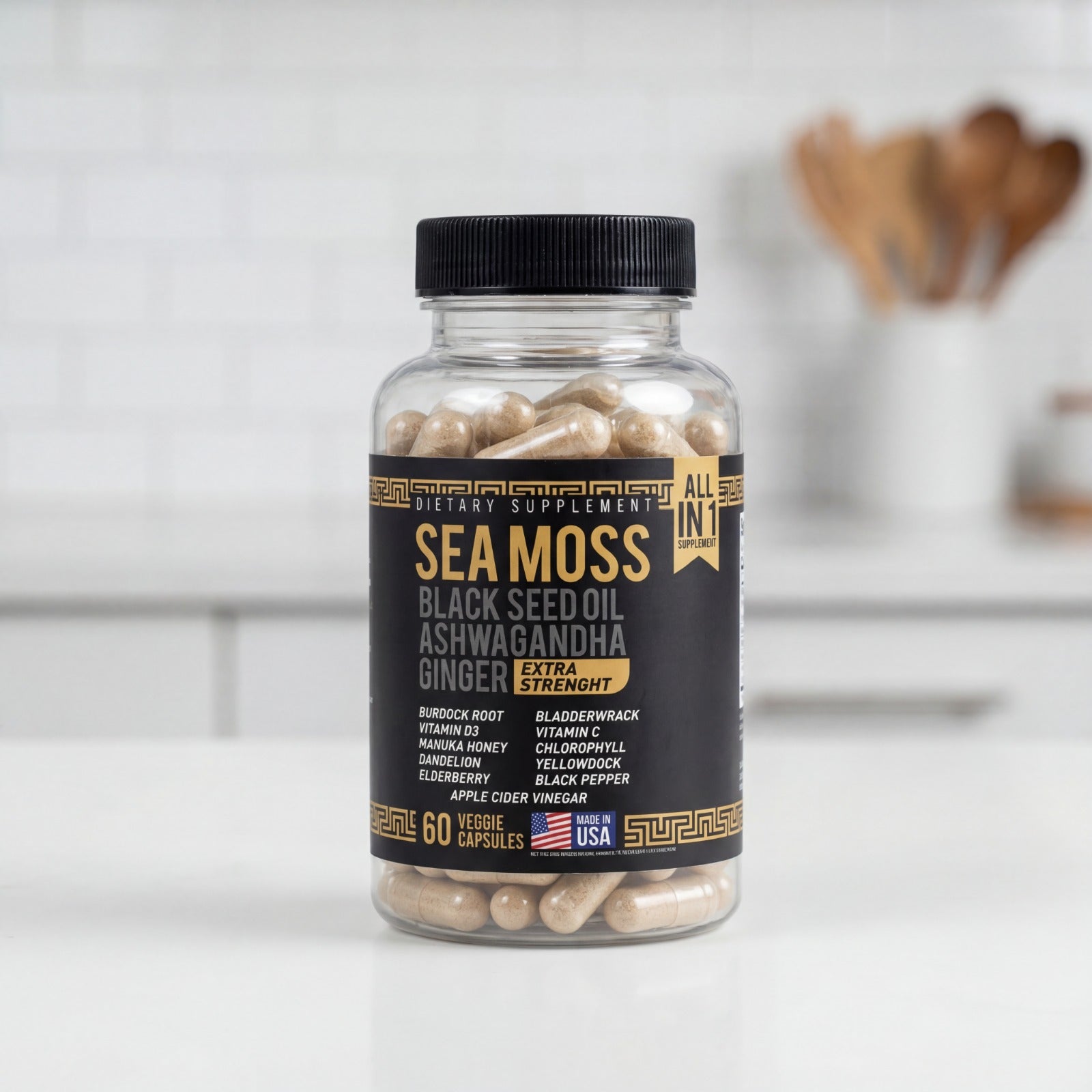 BlackGold Sea Moss Capsules