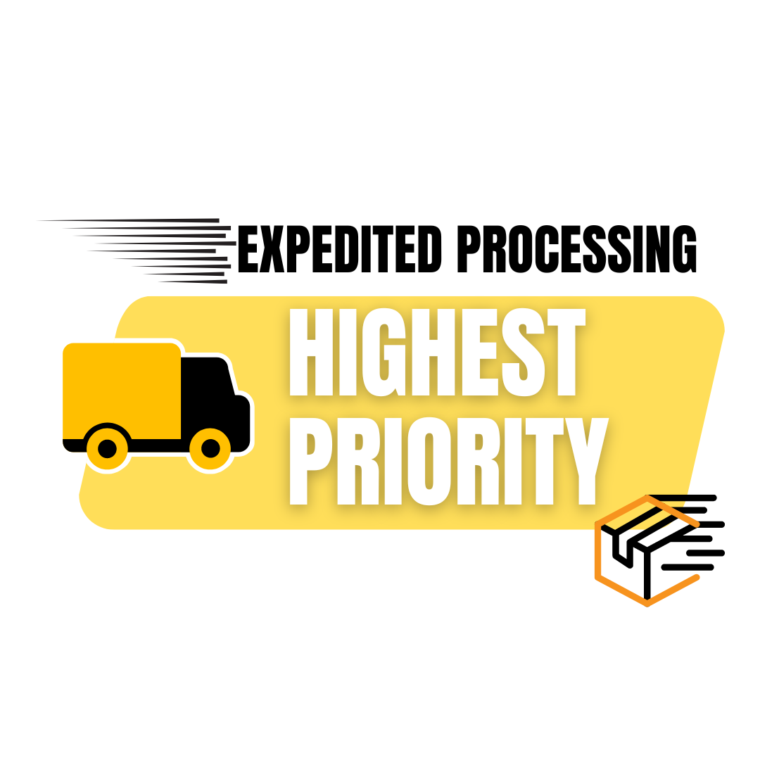 RUSH Expedited Processing Upgrade