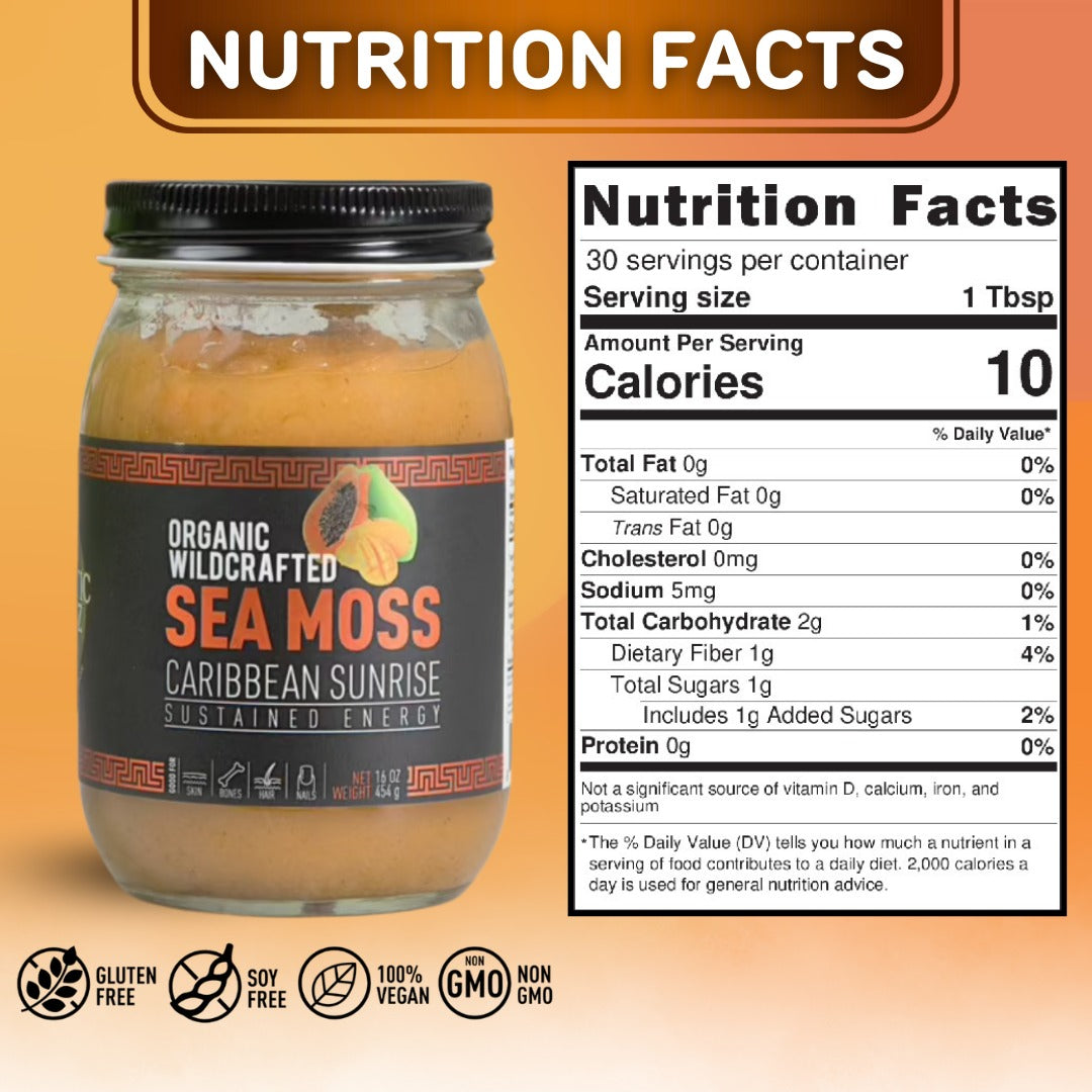 Tropical Trio Sea Moss Bundle | Holistic Vitalis