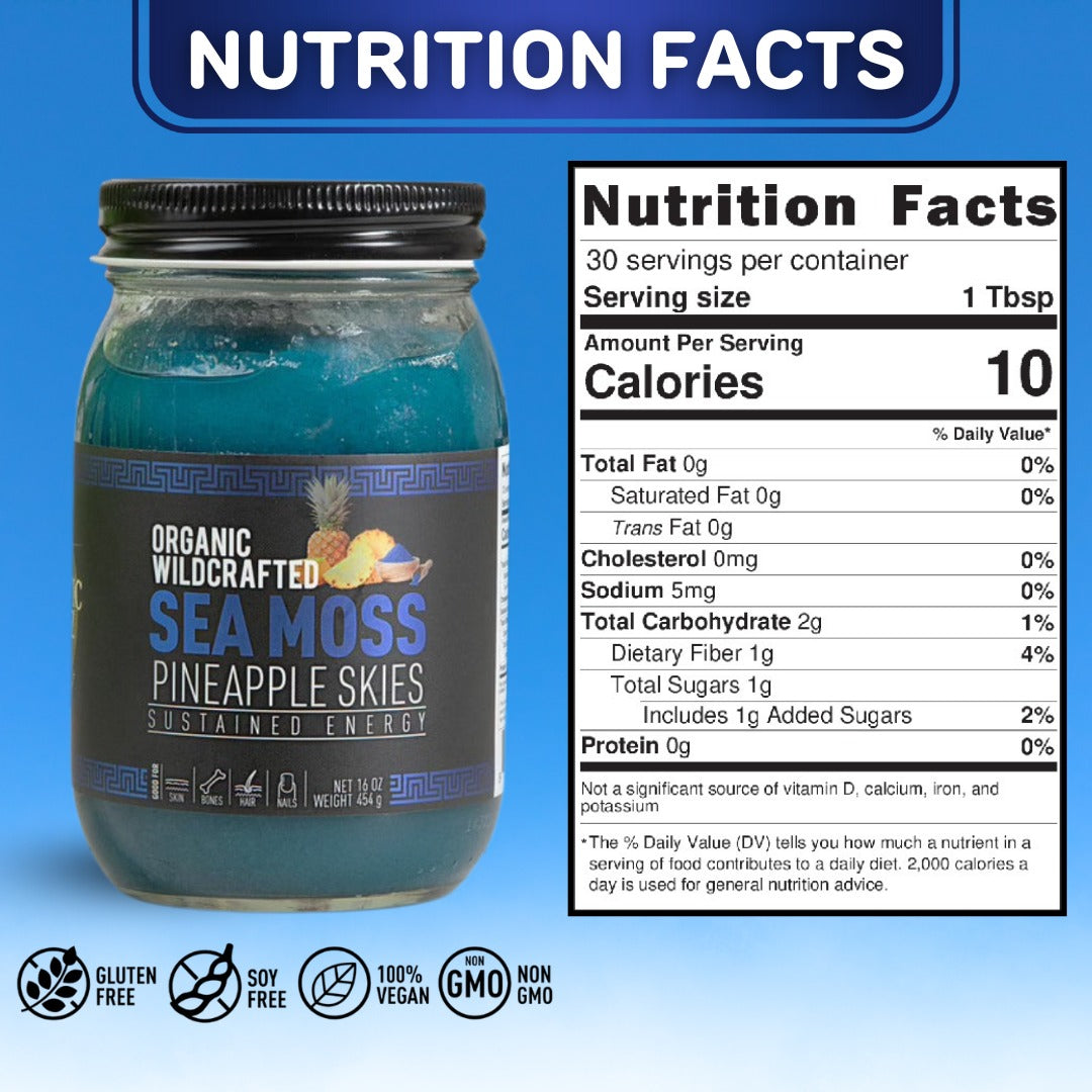 Pineapple Sea Moss Gel - Tropical | Holistic Vitalis