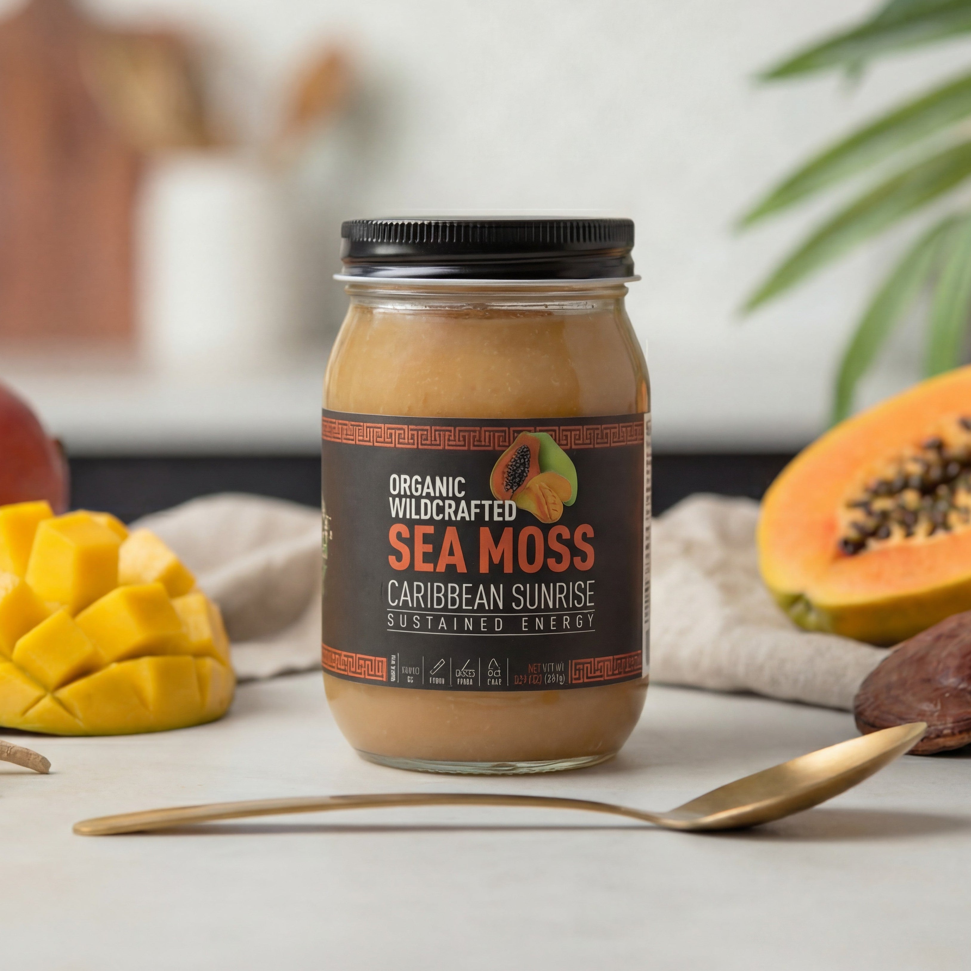 Sea Moss Gel: Caribbean Sunrise by Holistic Vitalis