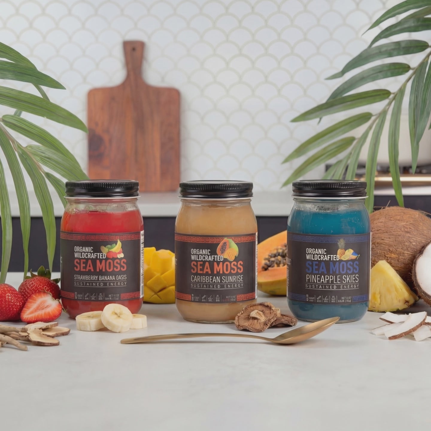 Tropical Trio Sea Moss Bundle | Holistic Vitalis